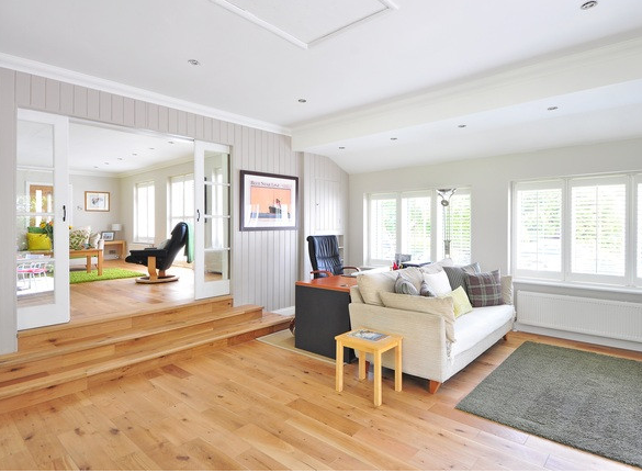 万达小区现代简约三居室120平米